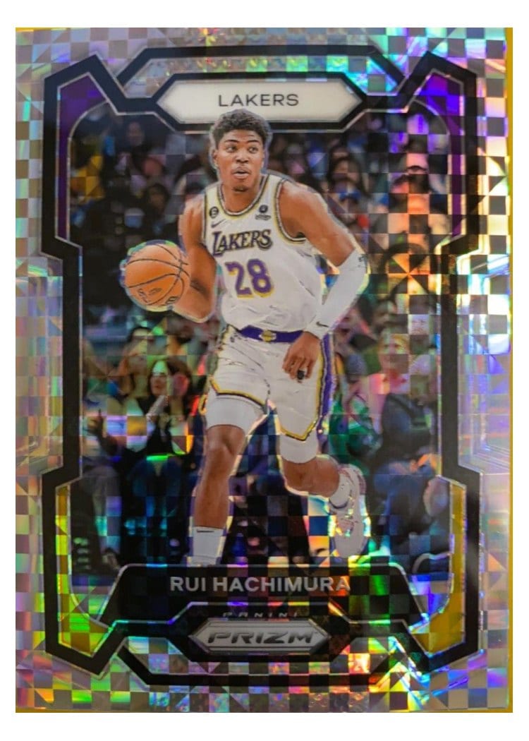 2023-24 Panini Prizm Base Set Rui Hachimura #42 card
