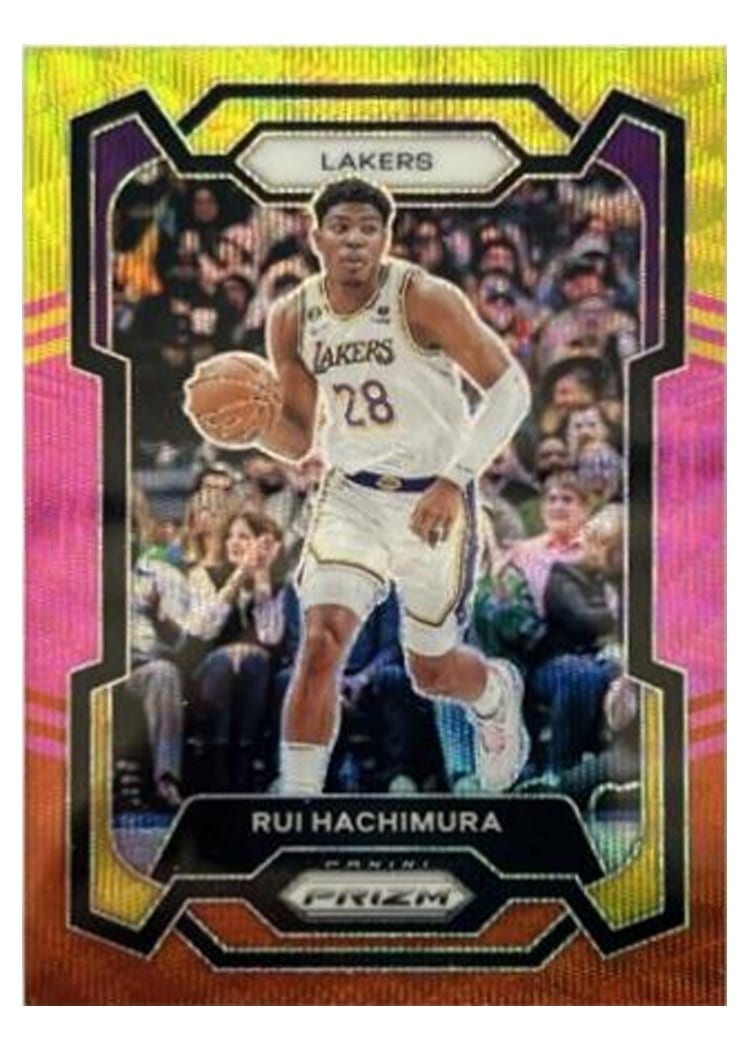 2023-24 Panini Prizm Base Set Rui Hachimura #42 card
