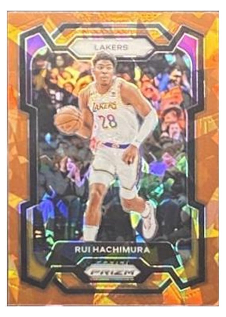 2023-24 Panini Prizm Base Set Rui Hachimura #42 card