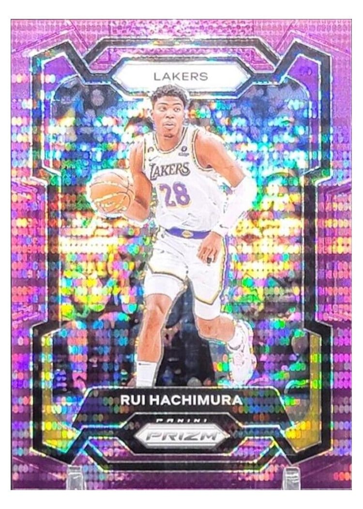 2023-24 Panini Prizm Base Set Rui Hachimura #42 card