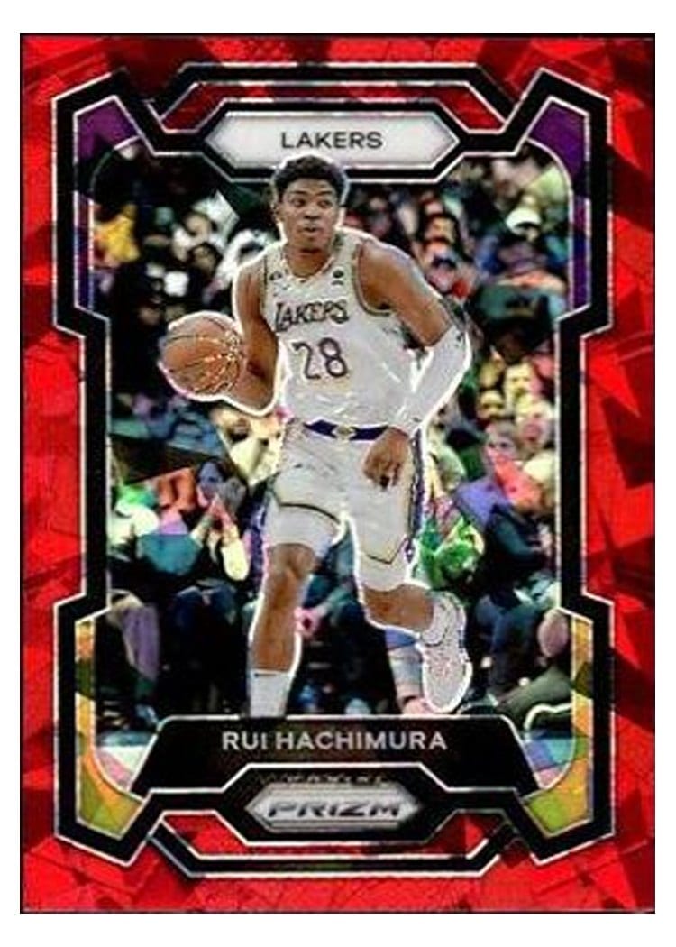 2023-24 Panini Prizm Base Set Rui Hachimura #42 card