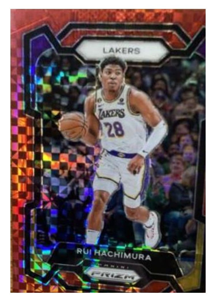 2023-24 Panini Prizm Base Set Rui Hachimura #42 card