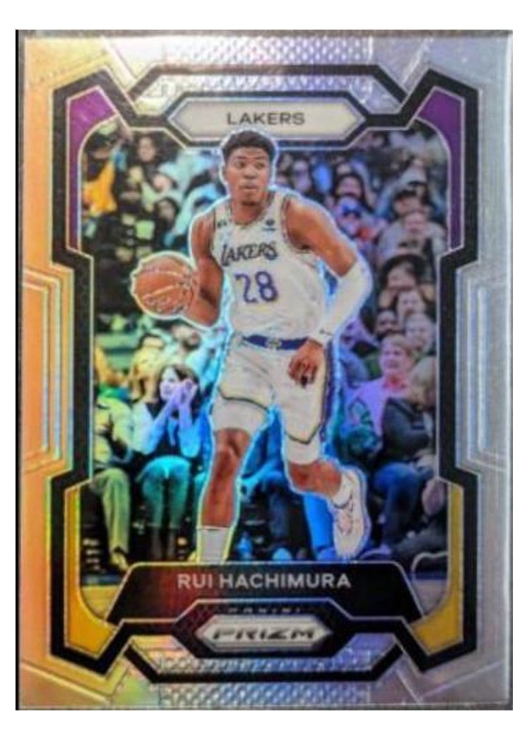 2023-24 Panini Prizm Base Set Rui Hachimura #42 card