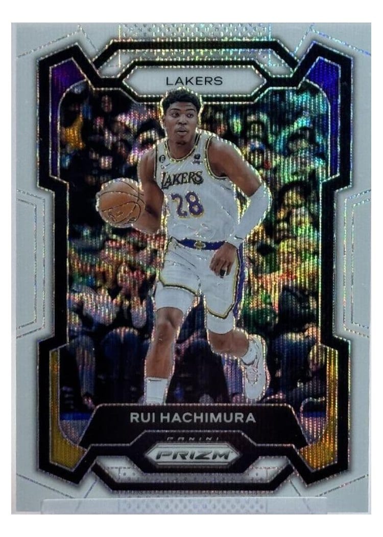 2023-24 Panini Prizm Base Set Rui Hachimura #42 card
