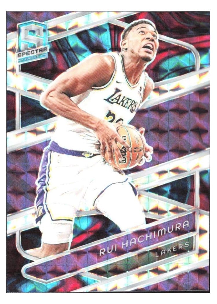 2023-24 Panini Spectra Base Set Rui Hachimura #58 card