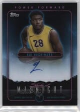 2023-24 Topps Midnight Stroke of Midnight Autographs Rui Hachimura #SMA-RH card