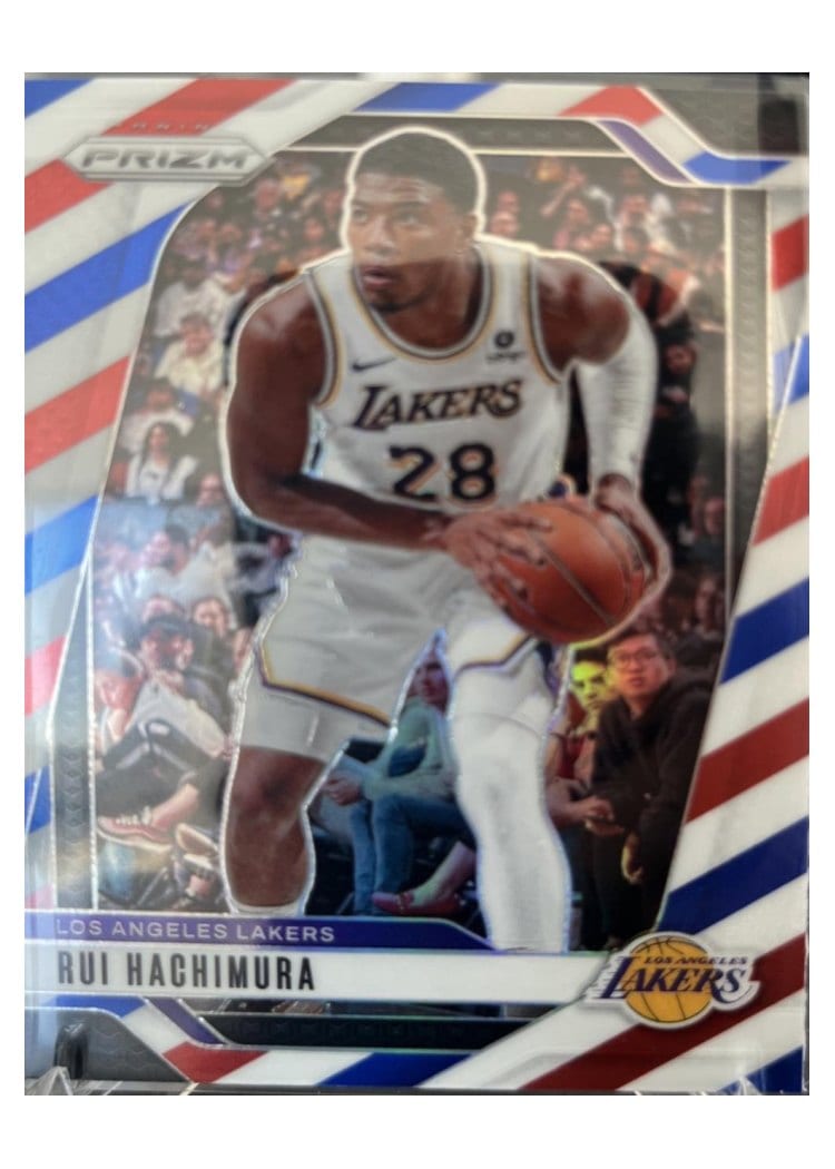2024-25 Panini Prizm Base Set Rui Hachimura #14 card