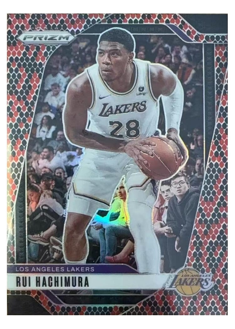 2024-25 Panini Prizm Base Set Rui Hachimura #14 card