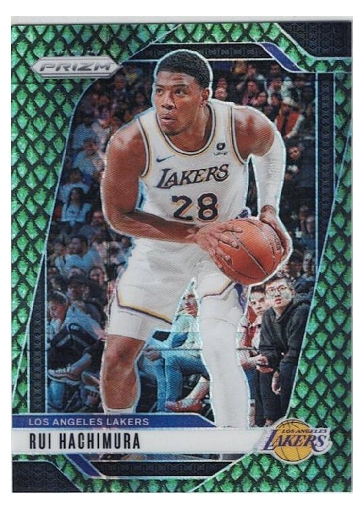 2024-25 Panini Prizm Base Set Rui Hachimura #14 card
