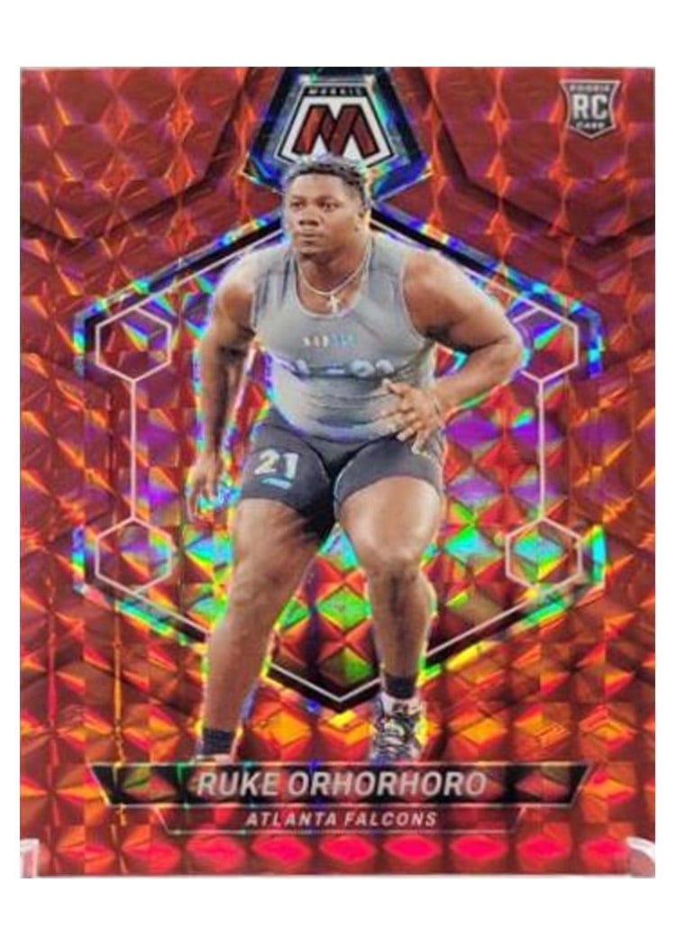 2024 Panini Mosaic Base Set Ruke Orhorhoro Red #335 card