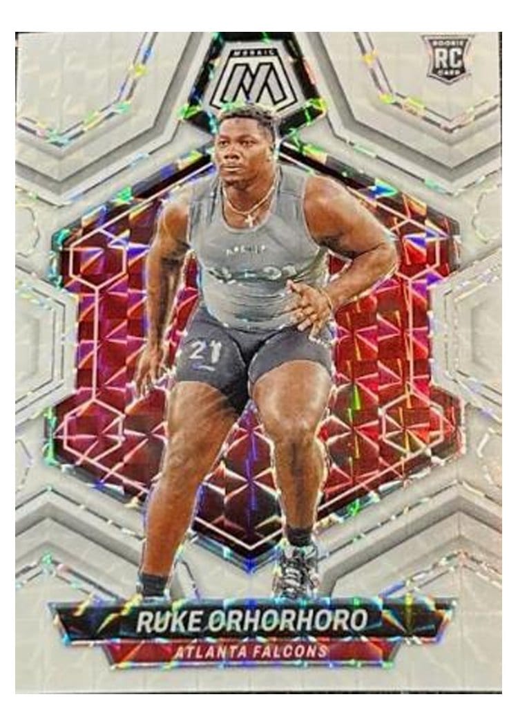2024 Panini Mosaic Base Set Ruke Orhorhoro #335 card