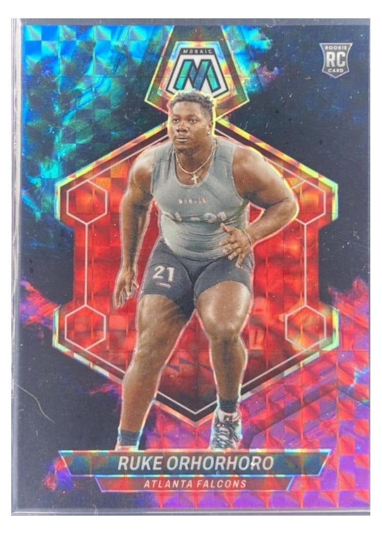 2024 Panini Mosaic Base Set Ruke Orhorhoro #335 card