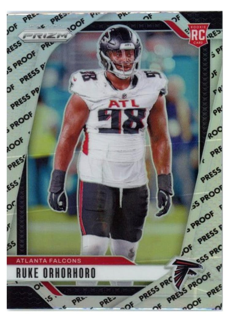 2024 Panini Prizm Base Set Ruke Orhorhoro #386 card