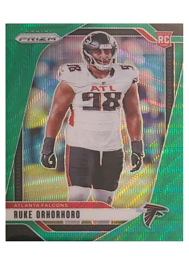 2024 Panini Prizm Base Set Ruke Orhorhoro #386 card