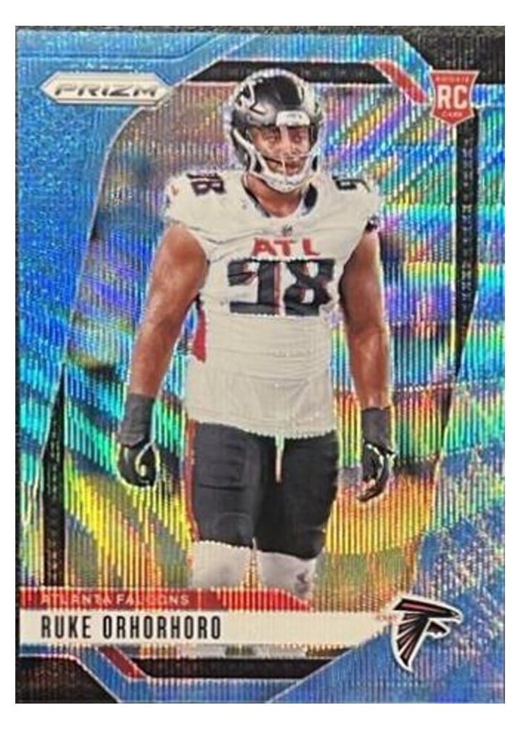 2024 Panini Prizm Base Set Ruke Orhorhoro #386 card