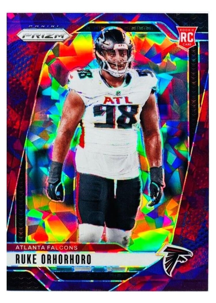2024 Panini Prizm Base Set Ruke Orhorhoro #386 card