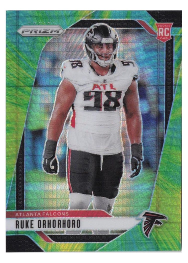 2024 Panini Prizm Base Set Ruke Orhorhoro #386 card
