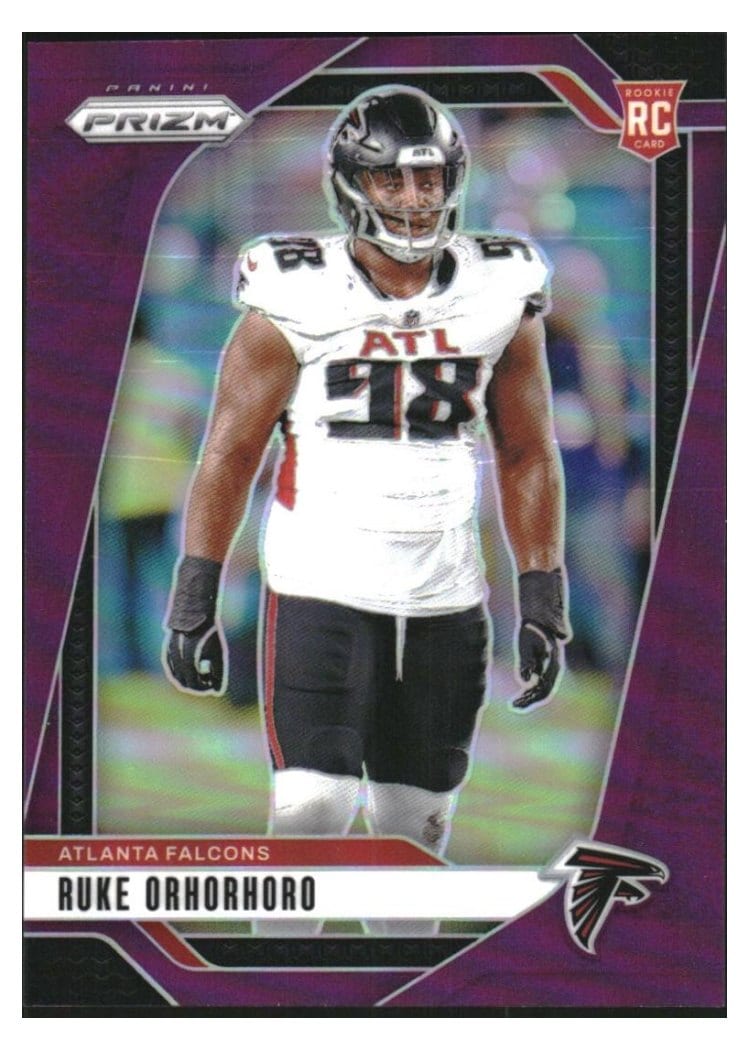 2024 Panini Prizm Base Set Ruke Orhorhoro #386 card