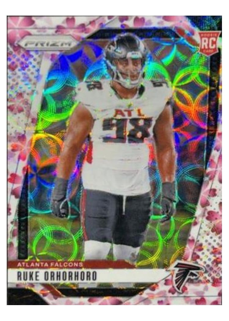 2024 Panini Prizm Base Set Ruke Orhorhoro #386 card