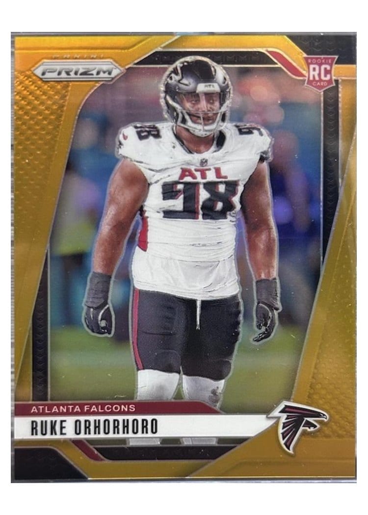 2024 Panini Prizm Base Set Ruke Orhorhoro #386 card