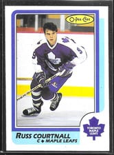 1986 O-Pee-Chee Russ Courtnall #174 card