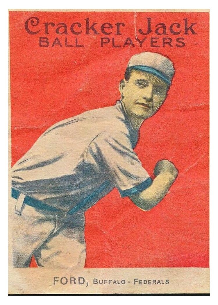 1914 Cracker Jack Russ Ford #83 card