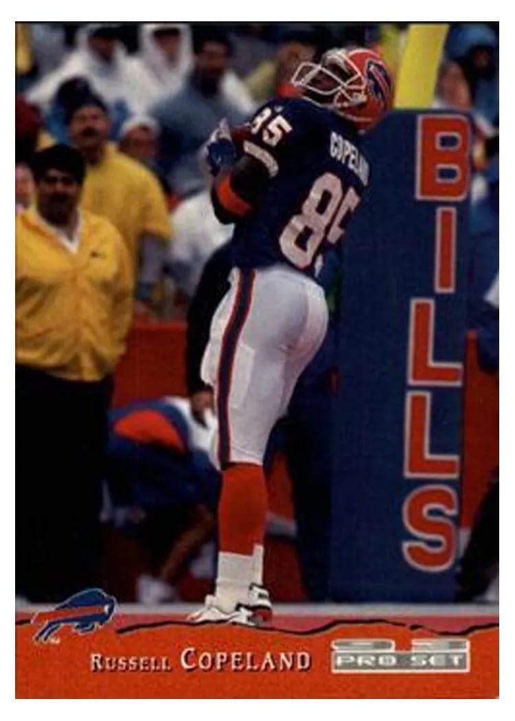 1993 Pro Set Russell Copeland #55 card