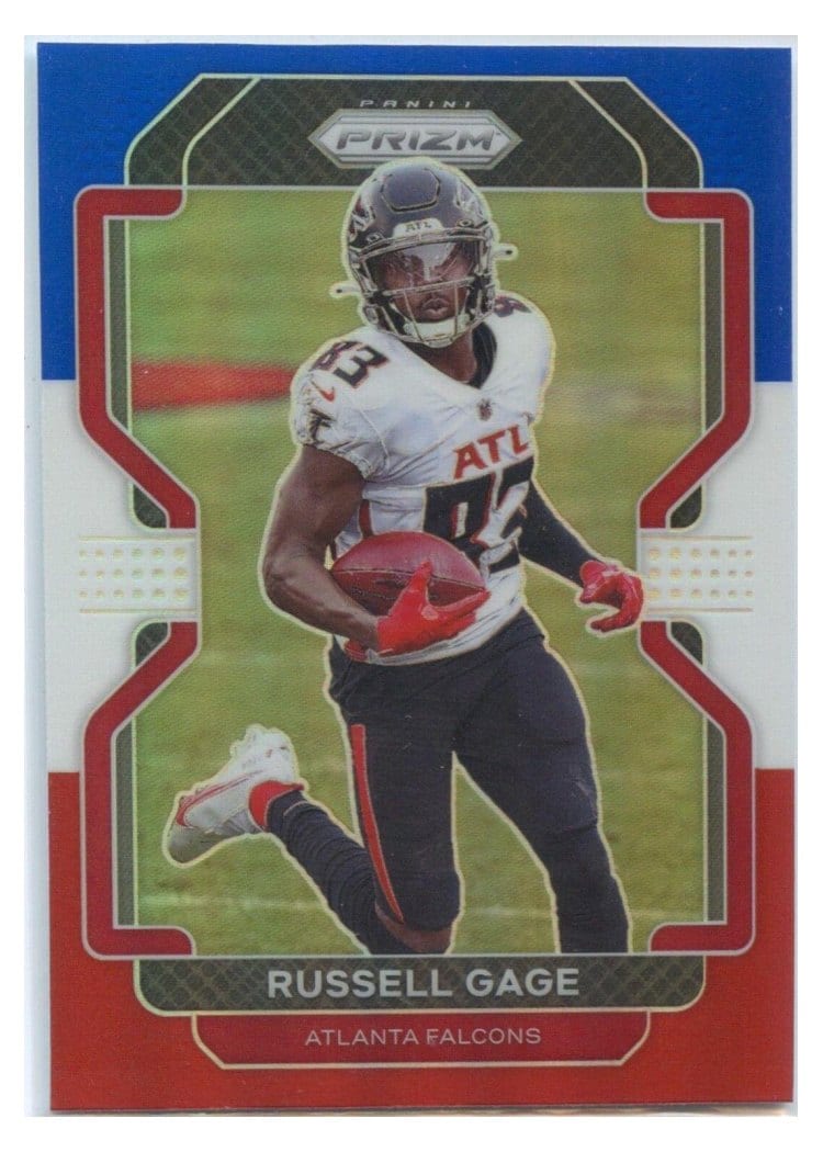 2021 Panini Prizm Base Set Russell Gage #325 card