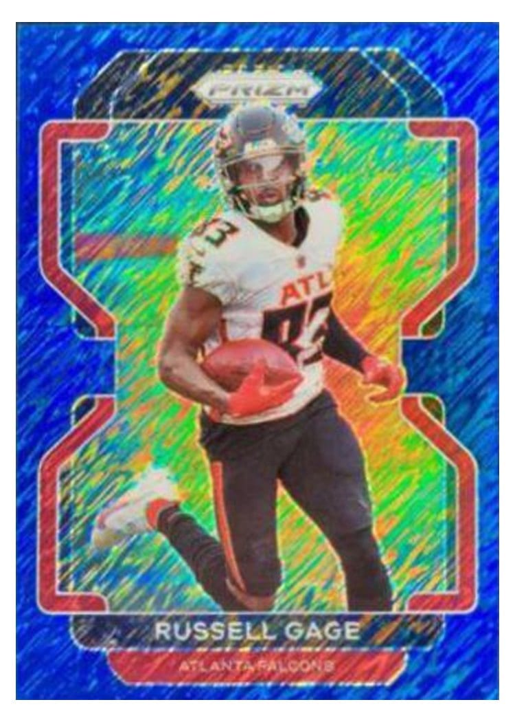 2021 Panini Prizm Base Set Russell Gage #325 card