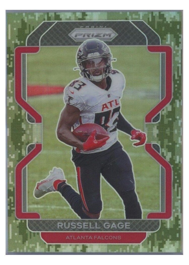 2021 Panini Prizm Base Set Russell Gage #325 card