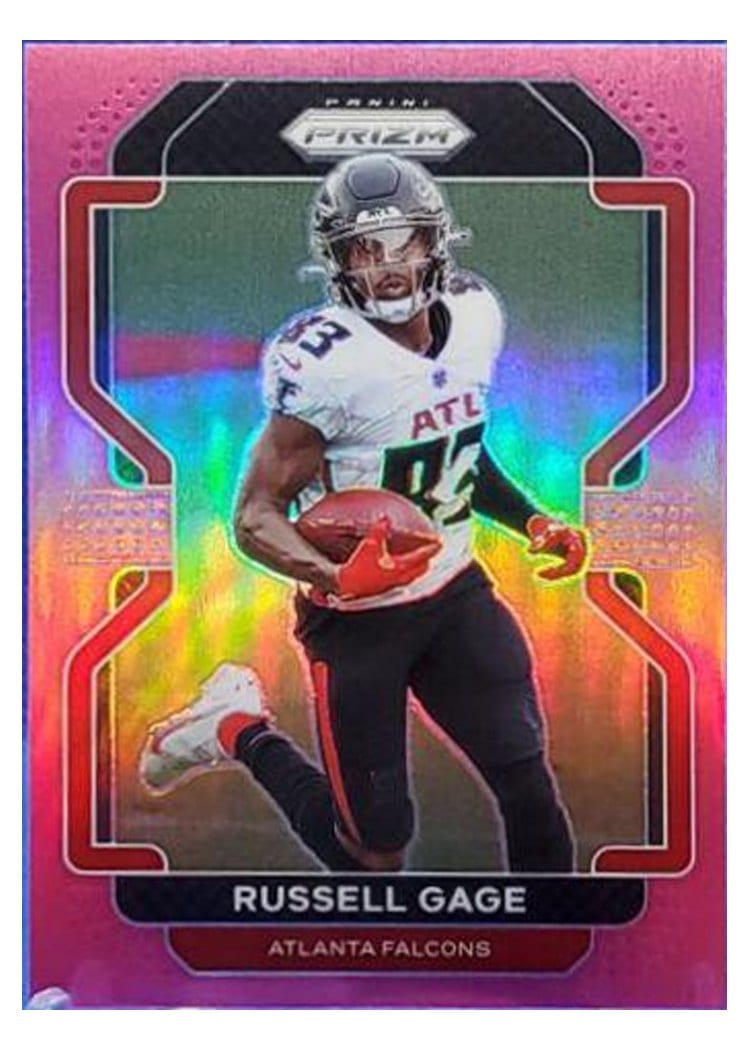 2021 Panini Prizm Base Set Russell Gage Pink Prizm #325 card