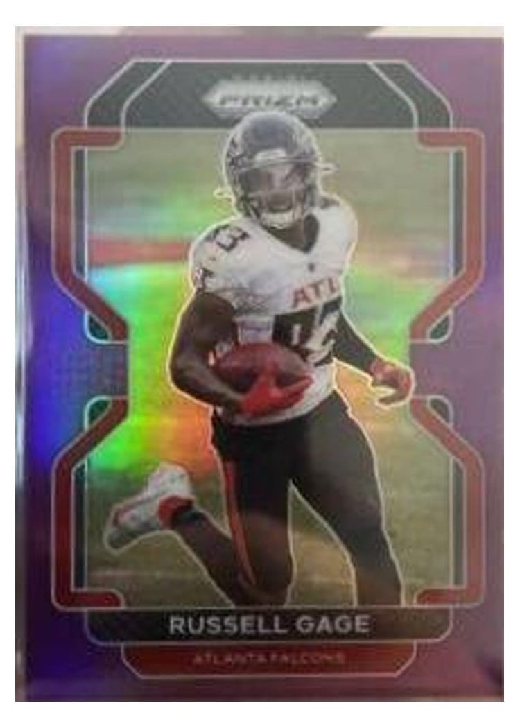 2021 Panini Prizm Base Set Russell Gage #325 card