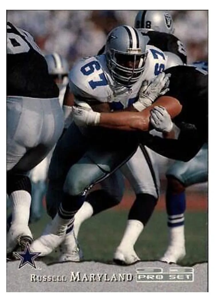 1993 Pro Set Russell Maryland #36 card