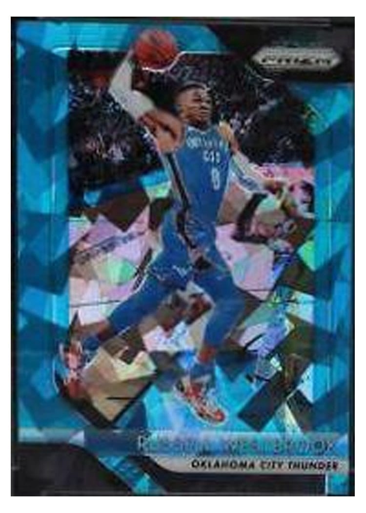2018-19 Panini Prizm Base Set Russell Westbrook #39 card