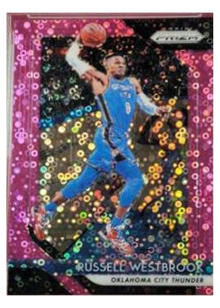 2018-19 Panini Prizm Base Set Russell Westbrook #39 card