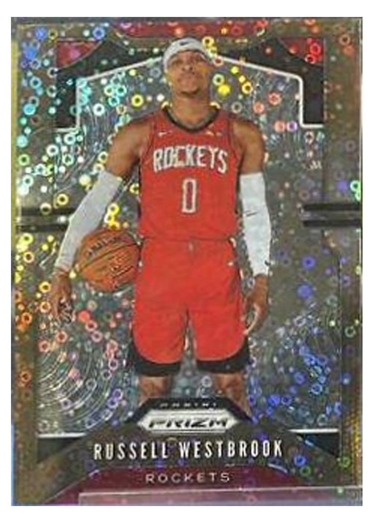 2019-20 Panini Prizm Base Set Russell Westbrook #182 card