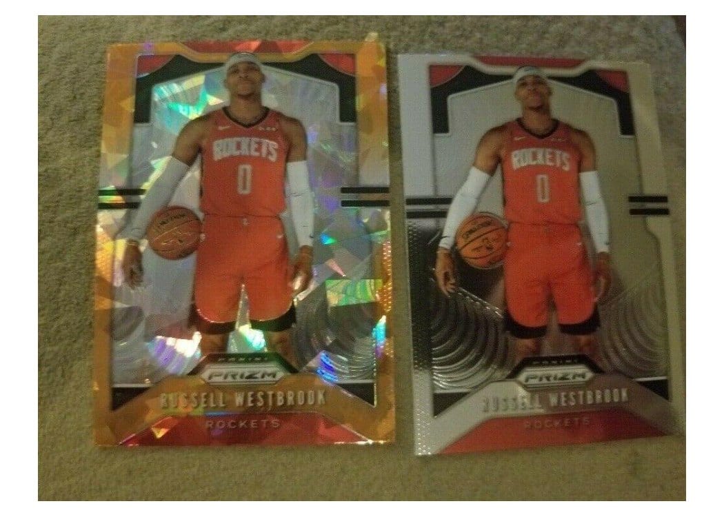 2019-20 Panini Prizm Base Set Russell Westbrook #182 card