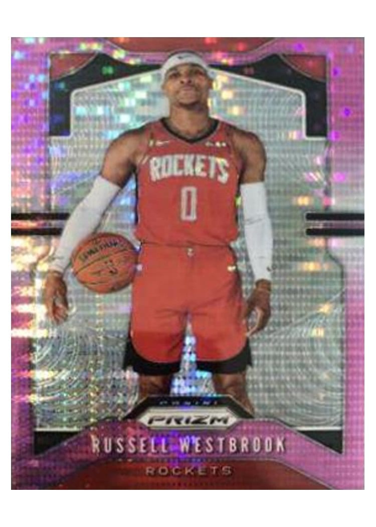 2019-20 Panini Prizm Base Set Russell Westbrook #182 card
