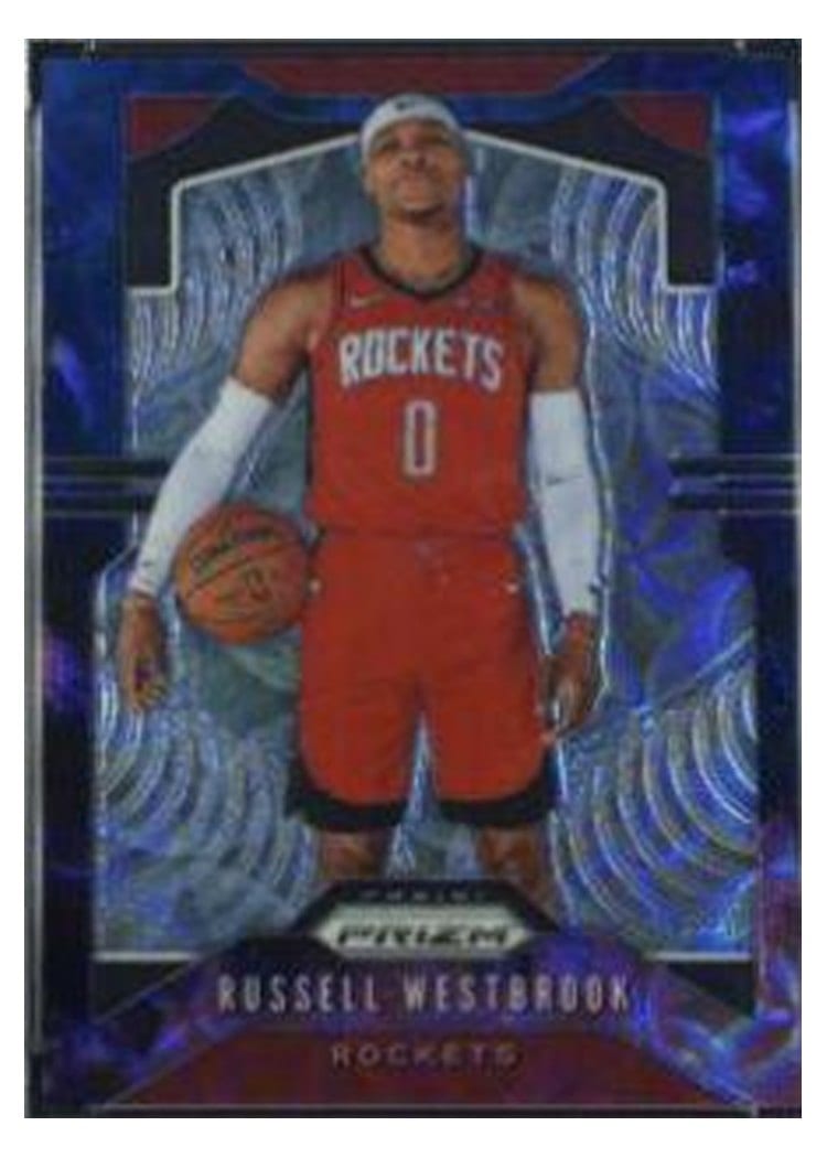 2019-20 Panini Prizm Base Set Russell Westbrook #182 card