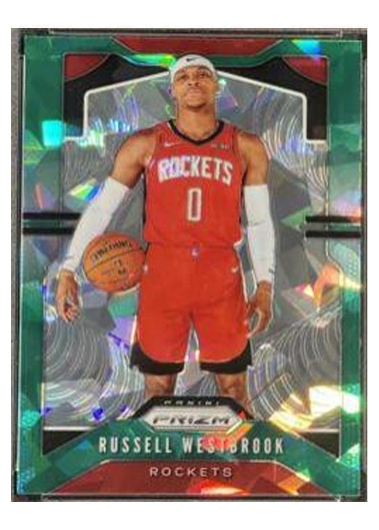 2019-20 Panini Prizm Base Set Russell Westbrook #182 card