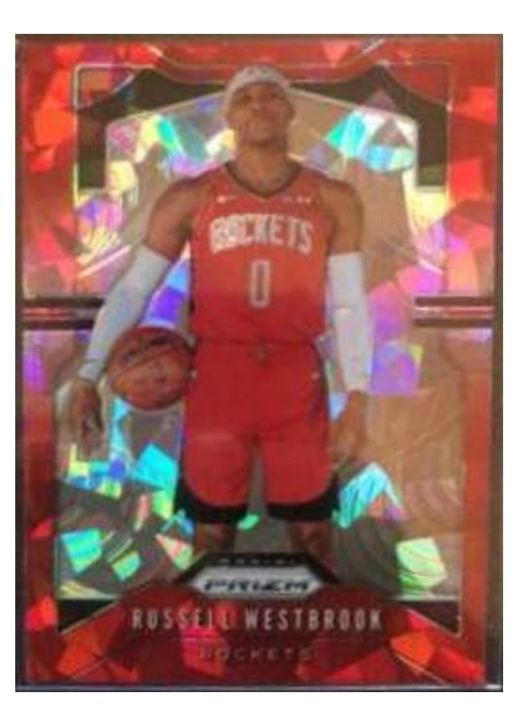 2019-20 Panini Prizm Base Set Russell Westbrook #182 card
