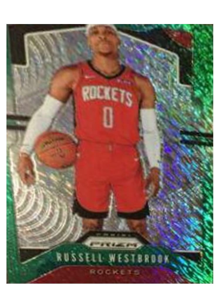 2019-20 Panini Prizm Base Set Russell Westbrook #182 card