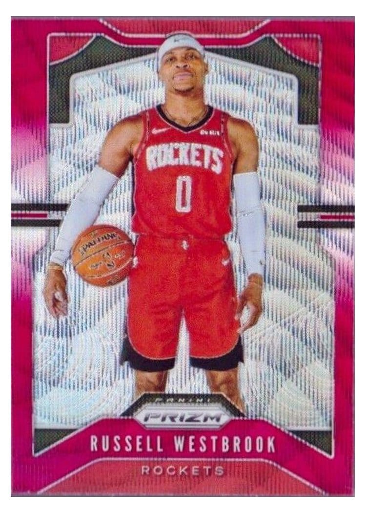 2019-20 Panini Prizm Base Set Russell Westbrook #182 card