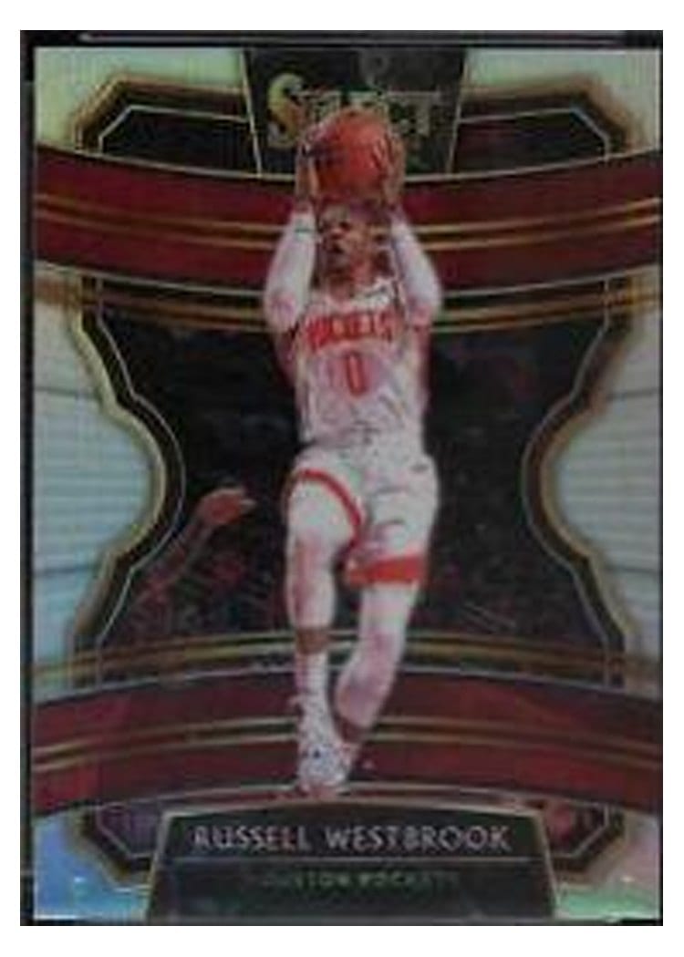 2019-20 Panini Select Base Set Russell Westbrook #61 card