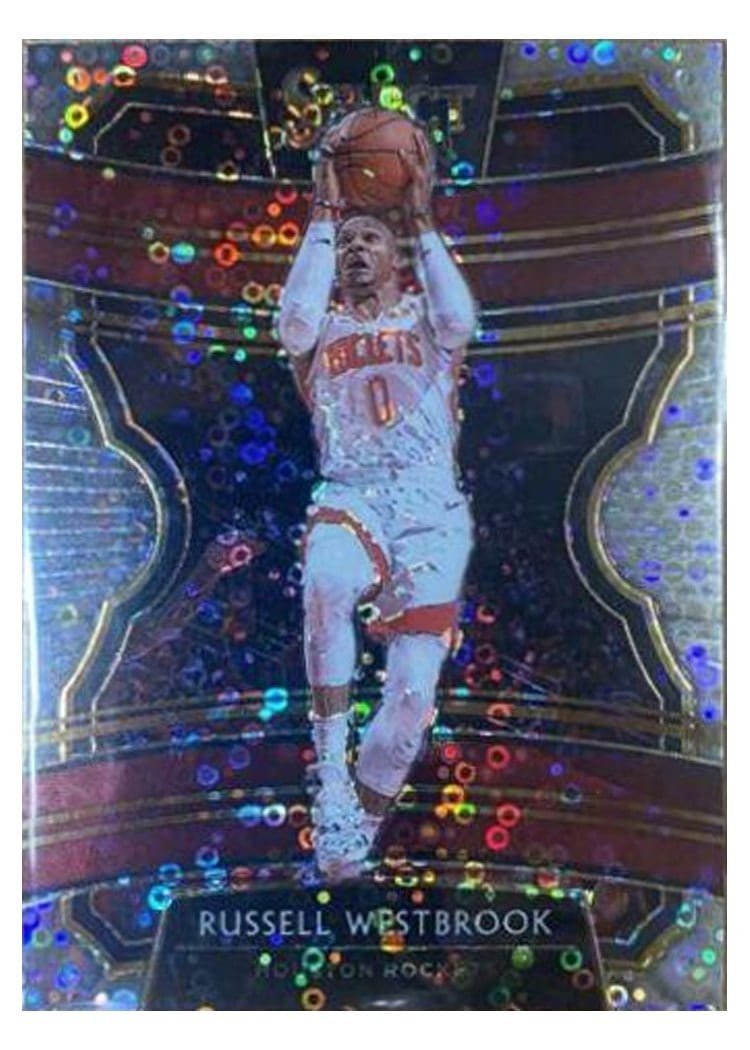 2019-20 Panini Select Base Set Russell Westbrook #61 card