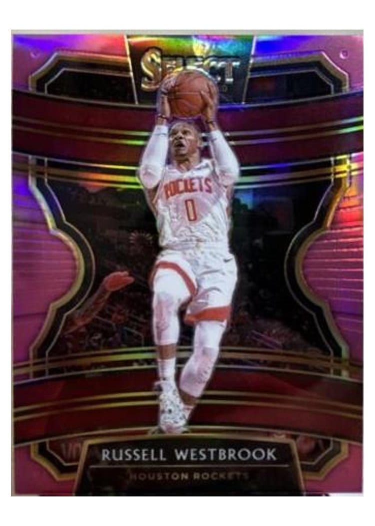 2019-20 Panini Select Base Set Russell Westbrook #61 card
