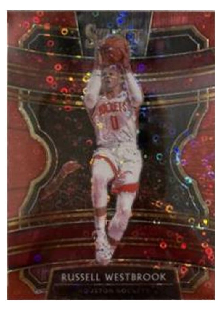 2019-20 Panini Select Base Set Russell Westbrook #61 card
