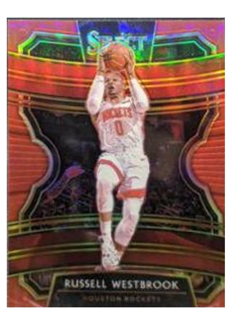 2019-20 Panini Select Base Set Russell Westbrook #61 card