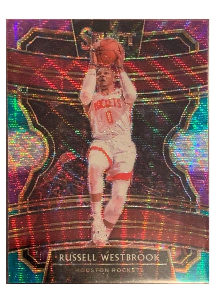2019-20 Panini Select Base Set Russell Westbrook #61 card