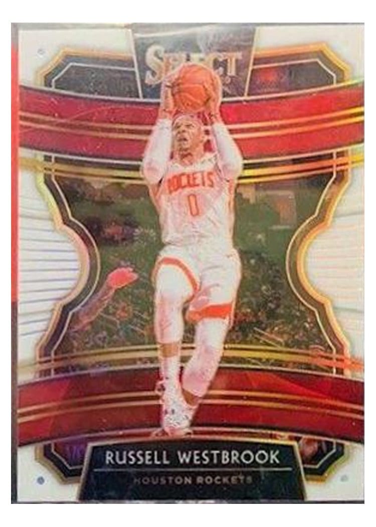2019-20 Panini Select Base Set Russell Westbrook #61 card